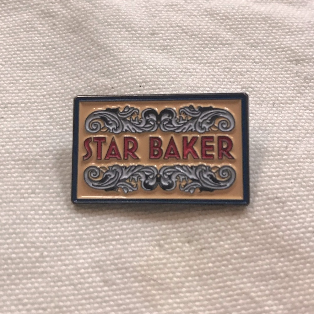 Great British Bake Off Star Baker Enamel Pin